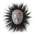 100% Human Hair Lace Closure Mono Lace PU Curly Weave Hair Patch Mens Replacement System Prosthesis Black Men Toupee