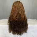 Virgin Hair Pixie Curly With Lace 13 X 4 Front Wigs Human Hair Pre Plucked 28 Inch Color 3 Tone Wig Wholesale