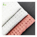 New Arrival 100% Cotton for Swiss Voile Eyelet Embroidered Fabric Breathable Woven Plain Style for Boys Girls' Dresses Home