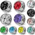Personality Hot Selling Couple Ring Watch Korean Style Fashion Alloy Finger Watch for Men and Women