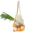 Eco-Friendly Cotton String Shopping Tote Bags Reusable Washable Cotton Produce Net Bags
