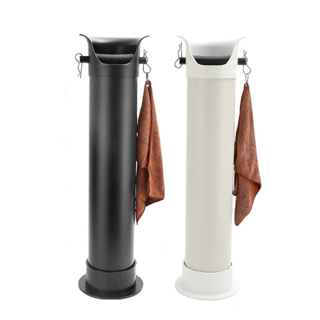 New Product Coffee Accessories Large Capacity Commercial ABS Plastic Knock Box  Coffee Waste Bin  Standing Knock Box