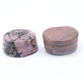 HZ Natural Crystal Ball Bracket Sphere Stone Rhodonite jasper Base Support Round Ball Stand Decoration
