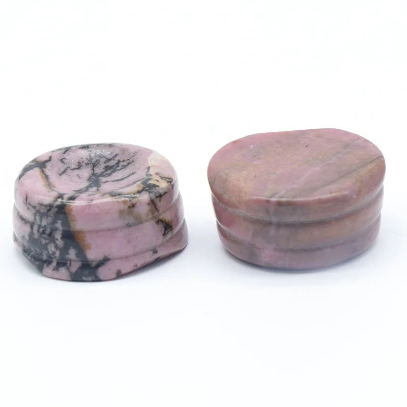 HZ Natural Crystal Ball Bracket Sphere Stone Rhodonite jasper Base Support Round Ball Stand Decoration