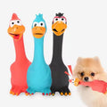 Rubber Chicken Squeaky Dog Toys Cartoon Screaming Durable Chew Toys for Dogs Best Pet Play Toy