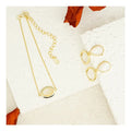 Free Design 925 Sterling Silver Oval Natural White Shell Bracelet Earrings Jewelry Set Drop Design Sense of Niche Ladies