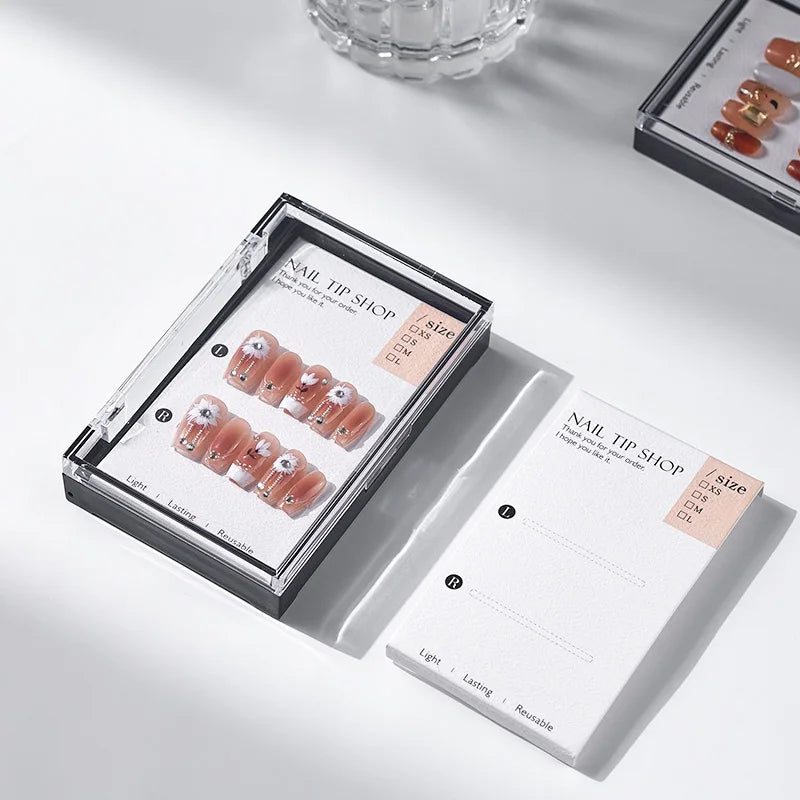 Press on Nail New Arrival False Nails Packing Boxes Press on Nail Boxes