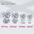 Starsgem Lab Diamant Wholesale Price 0.5ct - 3ct Lab Created Diamante HPHT CVD DEF VS Non Certified Loose Diamonds