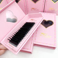Wholesale Lash Supplies Custom Logo Individual Soft Dark Matte Black Cashmere Mink Matte Black Velvet Cashmere Lash Extensions
