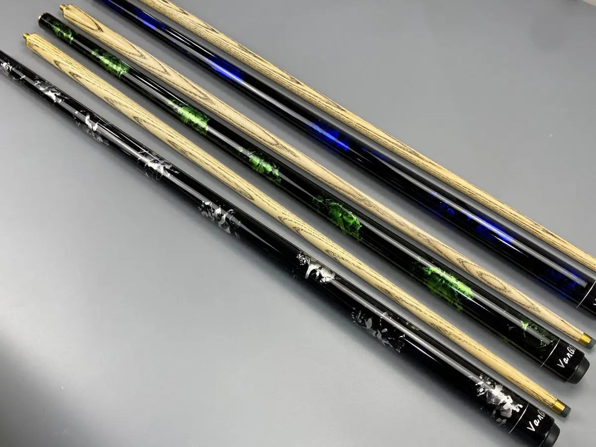 Good Quality Wholesale Price 1/2 PC Ash Wood Snooker Cue 57' Length with 10MM Tip on Sale