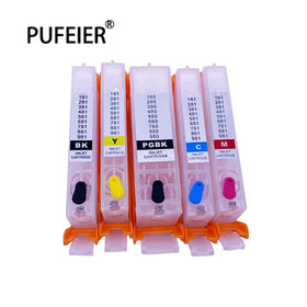 PGI-480 CLI-481 Empty Refillable Ink Cartridge With Chip for Canon TS6140 TR7540 TR8540 TS704 TS6340 PGI480 CLI481 Printer CISS