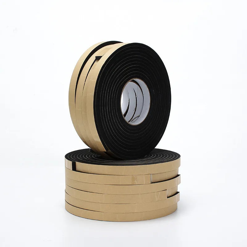 Black Buffer Anti-Slip Car Foam Glue Anti-Noise Door and Window Sponge Seal Strip Eva Foam Single and Double Sided Tape