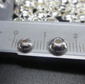 Wholesale 5/6mm 925 Sterling Silver Spacer Beads Abacus Beads for Making Mala Bracelet