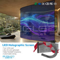 Bulk Order Discount 43 Inch Holographic Transparent Screen Portable Foldable Flexible Holographic Display with 3-Year Warranty