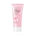 LAIKOU 50ml Natural Sakura Face Wash Vegan Organic Herbal Foam Deep Cleansing Moisturizing Anti-Wrinkle Face Cleanser Repairing