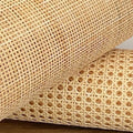 Modern Manau Natural Rattan Webbing Roll Rattan Cane Raw Material for Background