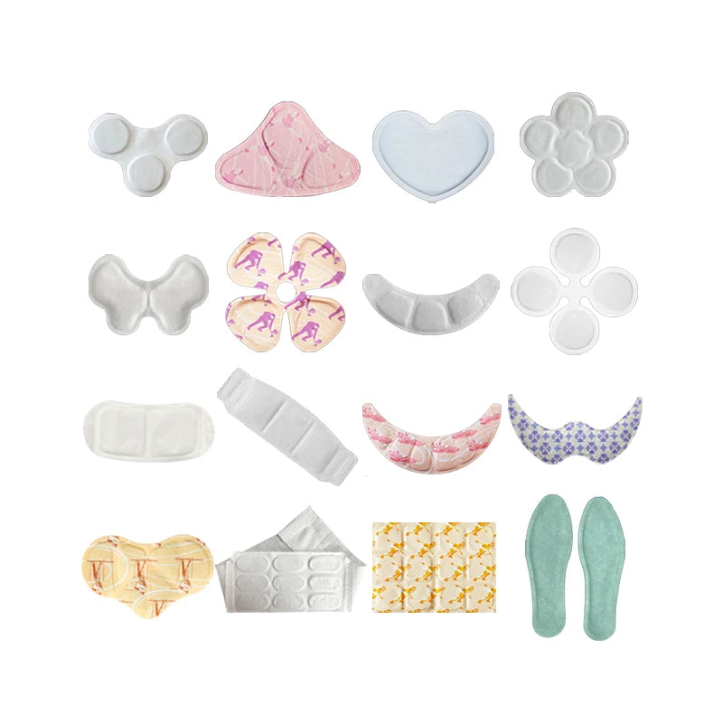 Heart-Shaped Air-ACTivated Disposable Hot & Cold Pack Menstrual Pain Relief Heating Pad for Cramps