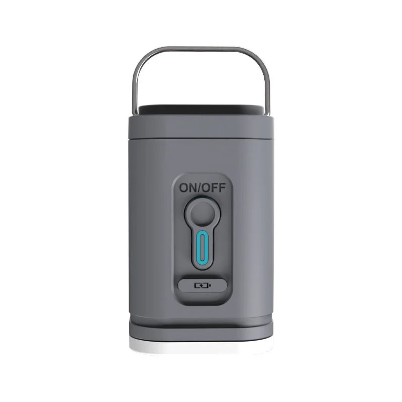 Multi-Functional Outdoor USB Air Pump Portable Lighting Durable Plastic Material Safe Lithium Battery Charging Design Must-Have