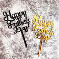 Happy Father Birthday Party Decoration Man Birthday Papa Birthday Cake Topper Father's Day Cake Topper Party Decorations