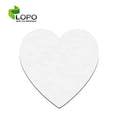 LOPO Sublimation MDF Fridge Sticker  Back Sticker With Heart Shape