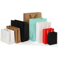 Customizable Eco-Friendly White Cardboard Paper Bags Durable Available in Various Sizes for Retail Promotions Offset Printing