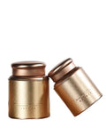 Empty Round Tea Tin Can Box Round Tin Container Loose Tea RTS 10* H 14 Cm for Capsule 100g Food Manufacturer Low Moq Tinplate