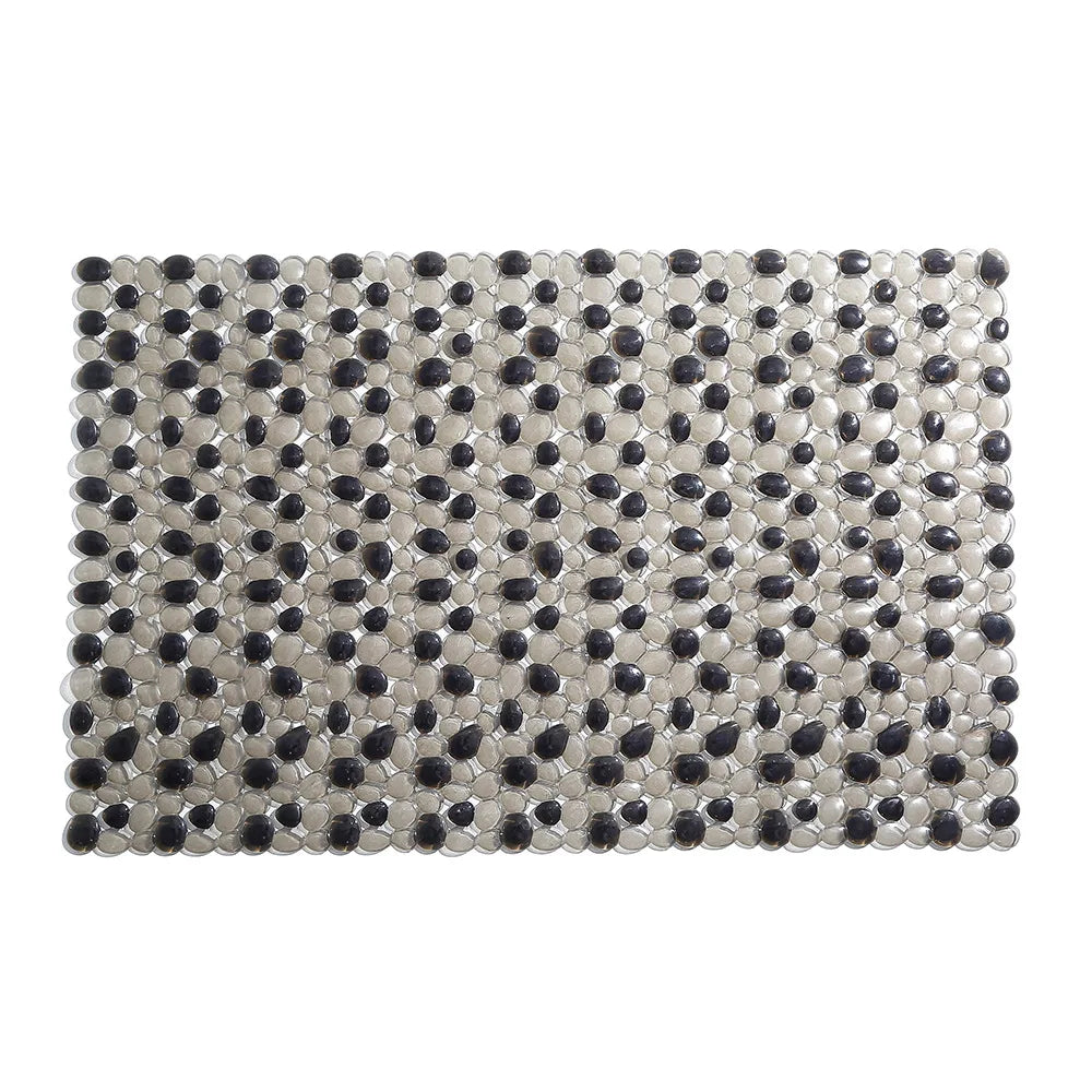Low MOQ Flushing Is Net Transparent Bath Mat Soft PVC Floor Mat Waterproof Rug Home Hotel Bathroom  Non-slip Mat
