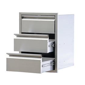 Luxury for Outdoor Kitchen Smart Kitchen Triple Drawers Stainless Steel 304 Stainless Steel Color CN;JIA SUS 304 Modern Original