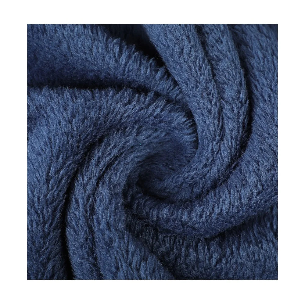Sports Lightweight Eco-Friendly Terry Fabric Double-sided Fleece Knitted 100% Polyester with Soft Touch for Garment Home Textile