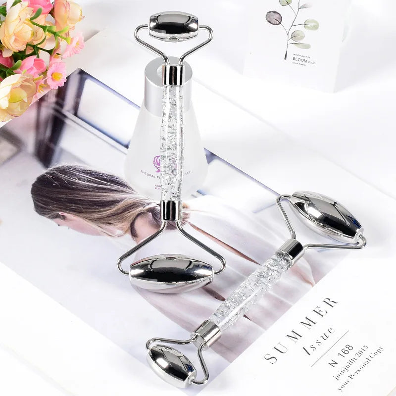 DIY Cheap Factory Price Bian Stone Jade Roller Guasha Tool Stainless Steel Gua Sha Tools With Best Quality