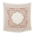 New Fashion 110*110 Flower Square Scarf for Women's Spring and Summer Ethnic Style Headscarf