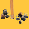 Wholesale Furniture Silicone Protection Cover Round Square Transparency Elastic Silicone Chair Leg Floor Protectors