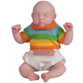Lifelike 10.6" 1.3lb Reborn Baby Dolls Full Body Solid Silicone Baby Girl Newborn Sleeping Doll