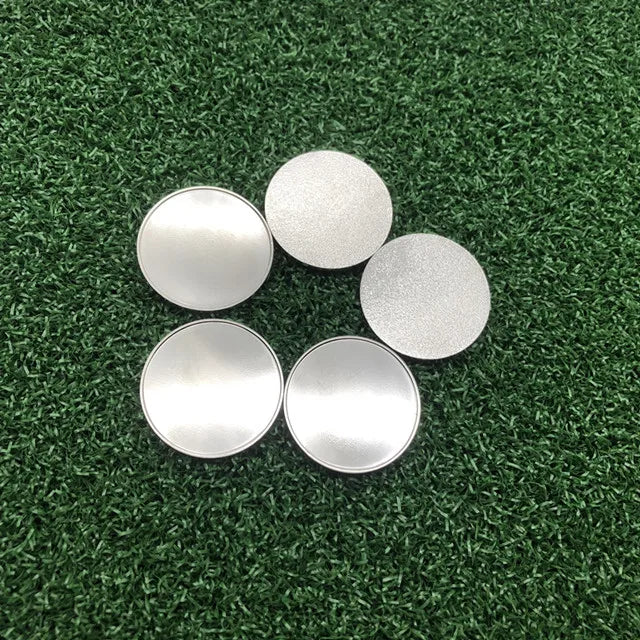 Cheap 30mm Blank Golf Accessaries Metal Bulk Ball Golf Marker MegaBDM