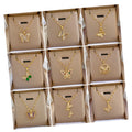 Women's Heavy Industry Copper Micro Inlay Real Gold Electroplated Titanium Steel Butterfly Fine Necklace Fashion Pendant