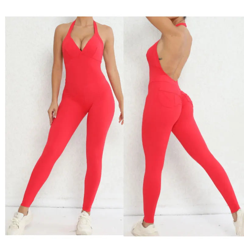 Wholesale Custom Clothing Manufacturers Women's Bodysuits Sportswear Yoga Jumpsuit for Women Wear