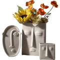 Creative Ceramic Porcelain Vases Abstract Art Flower Vase Decor Ceramic Vases for Home Decoration