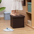 Hot Selling Factory Folded Ottoman Dining Table Chairs Storage Stool for Bedroom