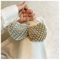 2025 Rhinestone Crossbody Purse Mini Heart Purses Evening Clutch Chain Shoulder Bags Beaded Sparkly Purse Hearts Bag for Women
