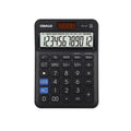 12-Digit Display Solar Desktop Tax Calculator Custom Logo OS-12T New Design for School Students Office Use Durable Plastic