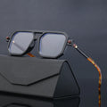 2026 New Fashion Men'S Sunglasses Double Bridge Square Frame Glasses for Men High Quality Frame Glasses Men