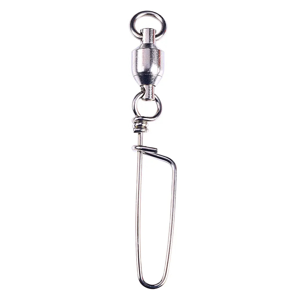 HENGJIA 0#~10# Swivel Stainless Steel Fishing Connector Swivel Fishing Tackle(SS005)