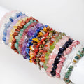 Natural Gemstone Chakra Bracelets for Women Relief Reiki Yoga Bracelet Anxiety Natural Stone Healing Crystal Bracelet for Men