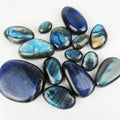Factory Hot Spiritual Energy Crystal Healing Labradorite Palm Stone for Decoration
