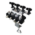 4-Airbrush Holder Stand Set with 4 Splitters