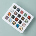 New Arrivals 2cm Mini Crystals Healing Stones Quartz Carving Folk Craft Crystal Mushroom Set