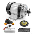48V 500W Tricycle Bike Electric Engine Kit With Brushless DC Motor and Throttle Handle Grip