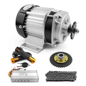 48V 500W Tricycle Bike Electric Engine Kit With Brushless DC Motor and Throttle Handle Grip