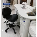 Beauty Salon Styling Stool Barber Saddle Master Stool Pedicure Manicure Chair MegaBDM