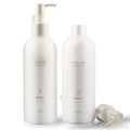 250ml PET Customized Transparent Matte Lotion Bottle with White Pump
